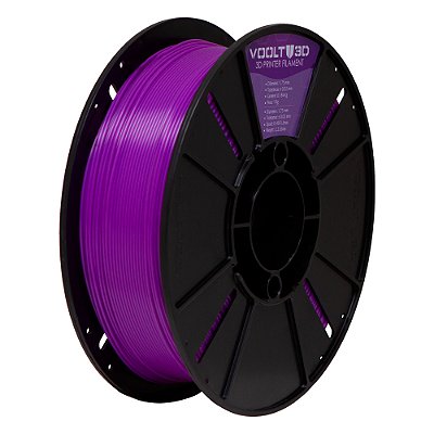 Filamento Voolt 3D PLA Roxo High Speed Premium - 1Kg