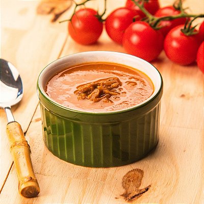 Sopa de Tomate com Carne Desfiada - 300ml