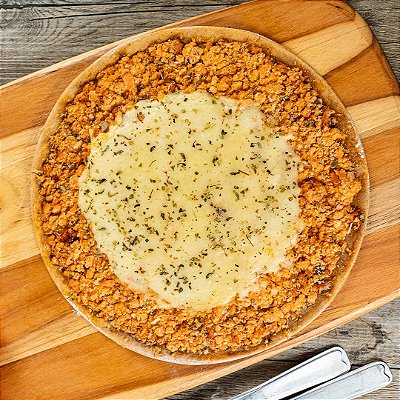 Pizza Integral de Salmão com Muçarela Light - 300gr