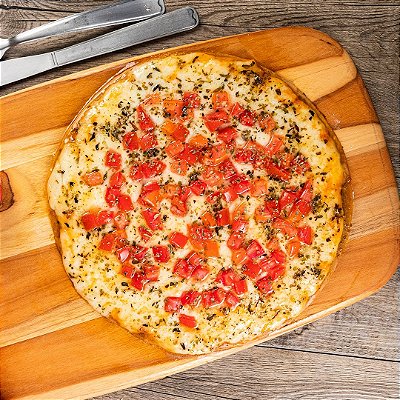 Pizza Integral de Muçarela de Bufala com Orégano - 300gr