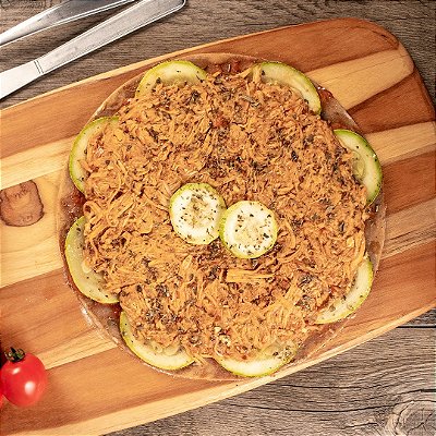 Pizza Integral de Frango com Abobrinha - 300gr