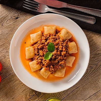 Nhoque de Batata Doce Fit ao Molho Bolonhesa - 200gr