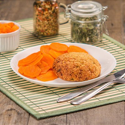 Hamburguinho de Frango com Cenoura - 200 gr