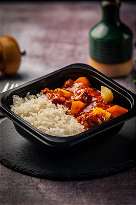 Picadinho de Carne com Arroz Branco - 250 gr