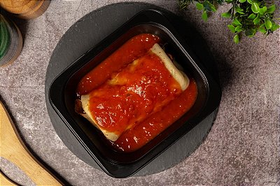 Panqueca de Frango Desfiado com Molho de Tomate - 250 gr