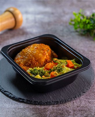 Filé de Coxa com Mix de Legumes - 250 gramas