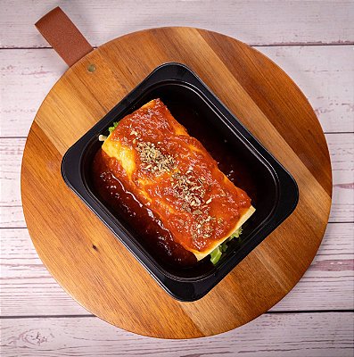 Canelone de Brócolis com Mussarela e Molho de Tomate 250gr
