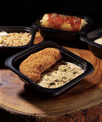 Frango a Milanesa com Creme de Milho (250 gr)
