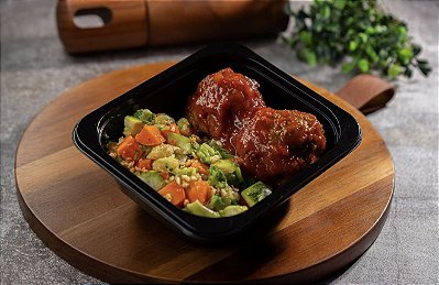 Almôndegas de Carne com Mix de Legumes (250 gr)