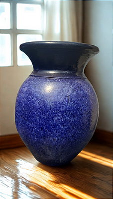 VASO ROMA CERÂMICA ESMALTADO