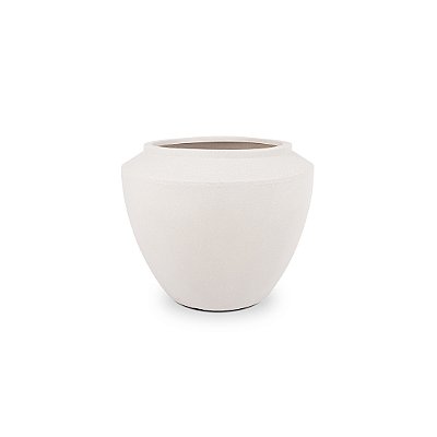 VASO THAI 60 XL POLIETILENO BRANCO MÁRMORE