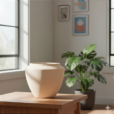 VASO THAI 60 XL POLIETILENO TERRACOTA