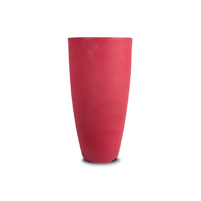 VASO VIETNAMITA FOSCO 98 POLIETILENO VERMELHO