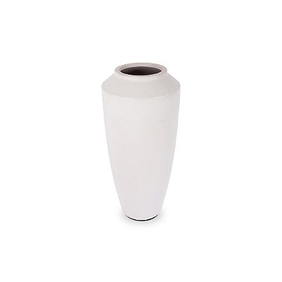 VASO THAI 110 POLIETILENO BRANCO MÁRMORE