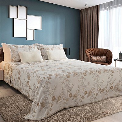 Kit Colcha Montblanc J. Serrano 3 Peças