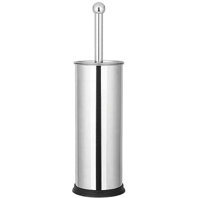 Suporte Com Escova De Aço Inox Para Banheiro - Brinox
