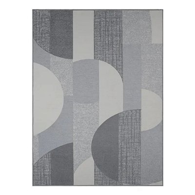 Tapete De Sala / Quarto - 150x200 - Funcional Geométrico Antiderrapante - J. Serrano