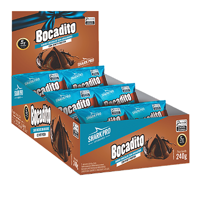 BOCADITO CHOCOLATE COM BRIGADEIRO (DISPLAY 6 UND.) - CX C/ 2