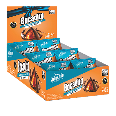 BOCADITO CHOCOLATE COM DOCE DE LEITE (DISPLAY 6 UND.) - CX C/ 2