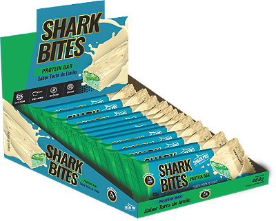 SHARK BITES PROTEIN BAR TORTA DE LIMÃO (12X40G)