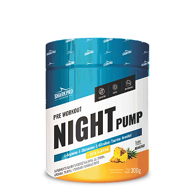 NIGHT PUMP - PRÉ TREINO 300G - ABACAXI