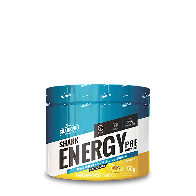 SHARK ENERGY PRÉ TREINO 150G SABOR MARACUJA