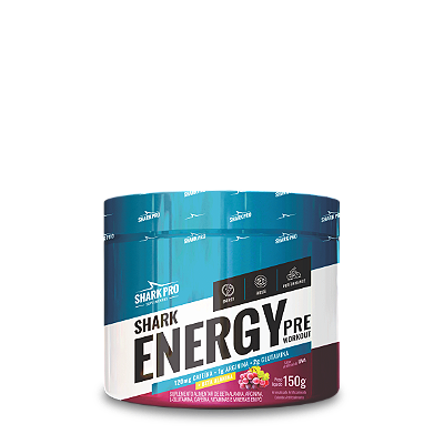 SHARK ENERGY PRÉ TREINO 150G SABOR UVA