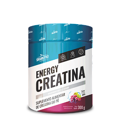CREATINA ENERGY 300G SABOR UVA