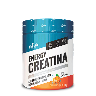 CREATINA ENERGY 300G SABOR TANGERINA