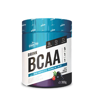 BCAA EM PÓ - BCAA DRINK 5:1:1 - SABOR AÇAI&GUARANA - 300g