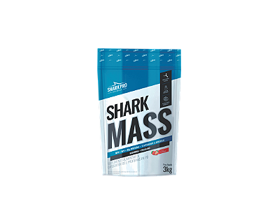 SHARK MASS POUCH 3KG - SABOR MORANGO