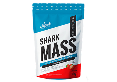 SHARK MASS POUCH 3KG - SABOR MORANGO