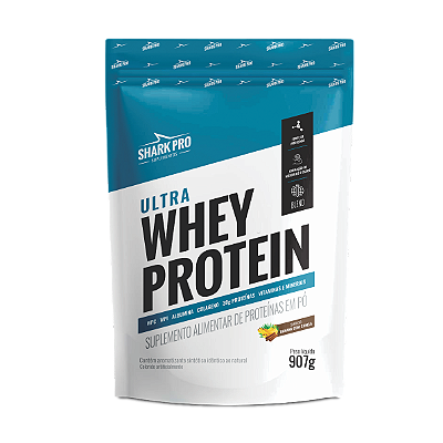 ULTRA WHEY BANANA COM CANELA 907G