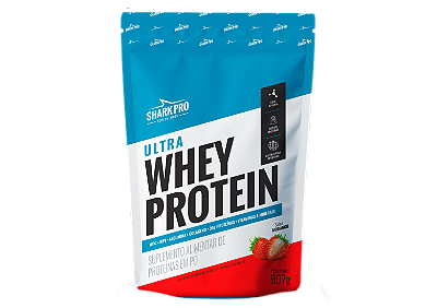 ULTRA WHEY MORANGO 907G