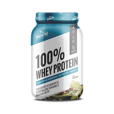 100% WHEY PROTEIN - WPC - WHEY PROTEIN POTE 900g PISTACHE