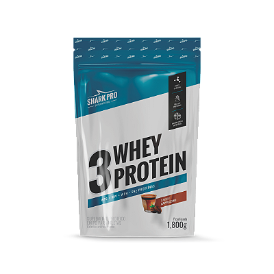 3W WHEY PROTEIN - POUCH 1,8 KG SABOR CAPUCCINO