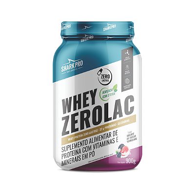100% WHEY ZEROLAC IOGURTE FRUTAS VERMELHAS 900G