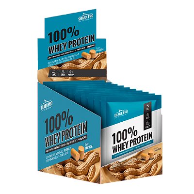 SACHE 100% WHEY PAÇOCA - 40GR - CX C/ 10 UND