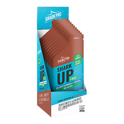 SHARK UP FREE GEL 30g - CAIXA COM 4 DISPLAY COM 10 UNI