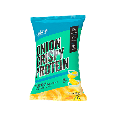 SNACK CRISPY PROTEIN CAIXA COM 8 UNI