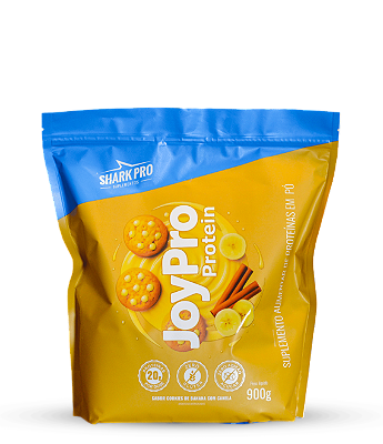 WHEY PROTEIN JOYPRO POUCH 900G - COOKIES BANANA C/ CANELA