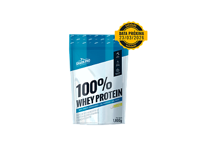 100% WHEY PROTEIN - WPC WHEY PROTEIN PUCH 1,8 KG SABOR LEITINHO