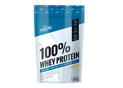 100% WHEY PROTEIN - WPC WHEY PROTEIN PUCH 1,8 KG SABOR LEITINHO