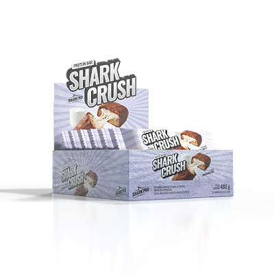 SHARK CRUSH 40GR - MARSHMALLOW - DISPLAY C/12