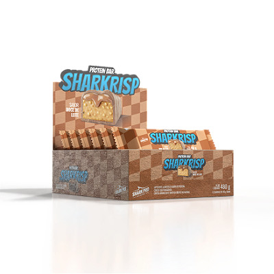 SHARKRISP 40GR - DOCE DE LEITE - DISPLAY C/12