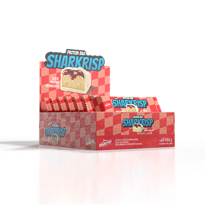 SHARKRISP 40GR - FRUTAS VERMELHAS - DISPLAY C/12
