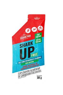 SHARK PRO UP FREE SACHE 30G MORANGO C/MARACUJÁ
