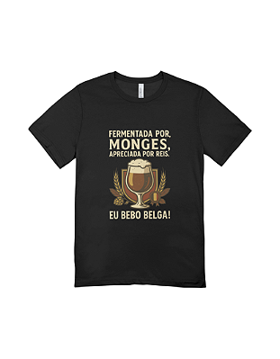 Eu bebo Belga – A camiseta perfeita para quem respeita a tradição cervejeira
