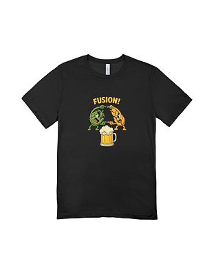 Camiseta FUSION BEER Lupulo + Malte = Cerveja Lendária