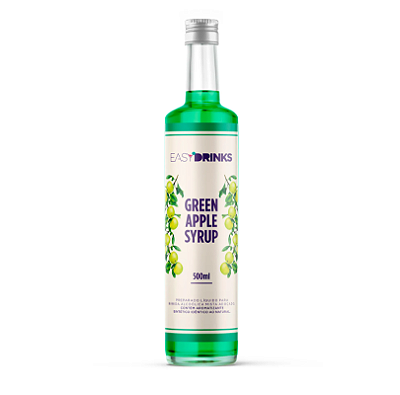 Xarope de Maçã Verde 500ml | Mix Pronto – Sabor Refrescante e Marcante